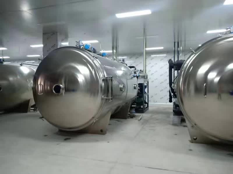 40m2生產型凍干機（400kg/批）